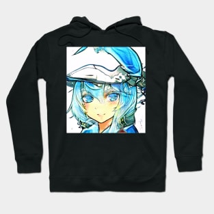 Colorfull anime girl Hoodie